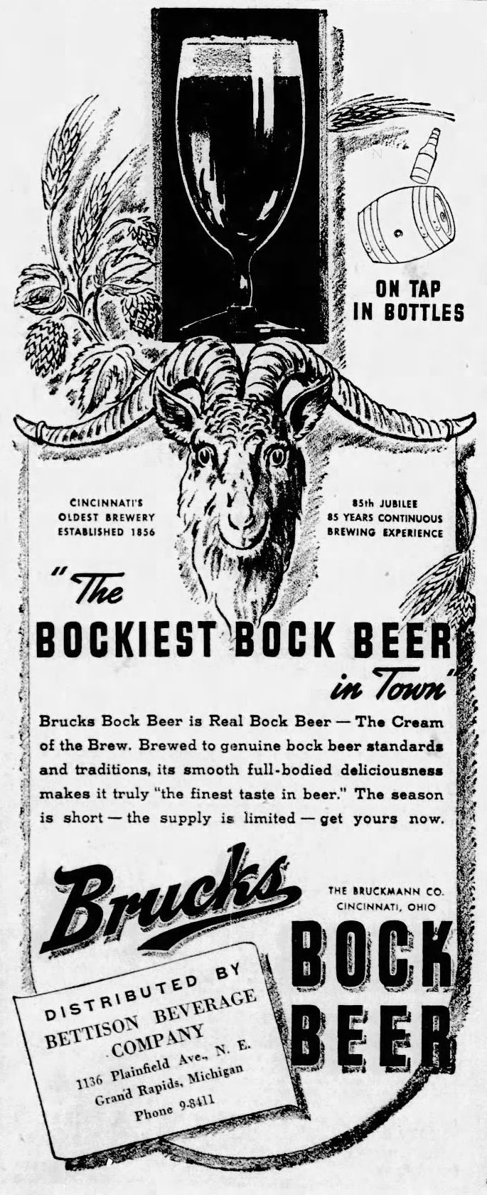 Beer In Ads #5143: The Bockiest Bock Beer In Town